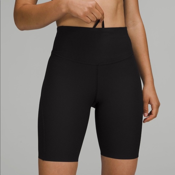 Lululemon Base Pace High-Rise Shorts *Ribbed Nulux - Picture 1 of 6